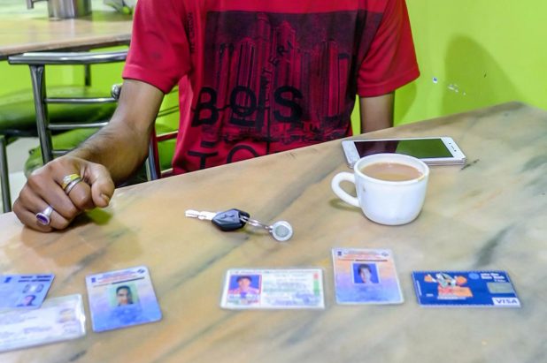 What happens when a country gets a new identity card?